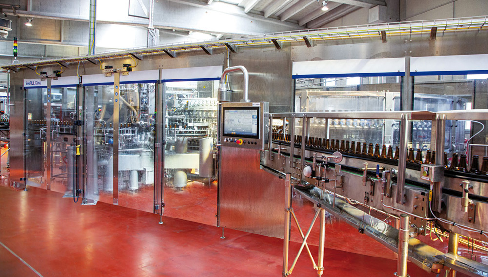 Birra Peroni has recently installed a new complete glass line from Sidel (Source: Sidel)