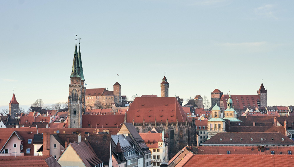 Nuremberg: old town, church and castle (Photo by Jonathan Wolf on Unsplash)
