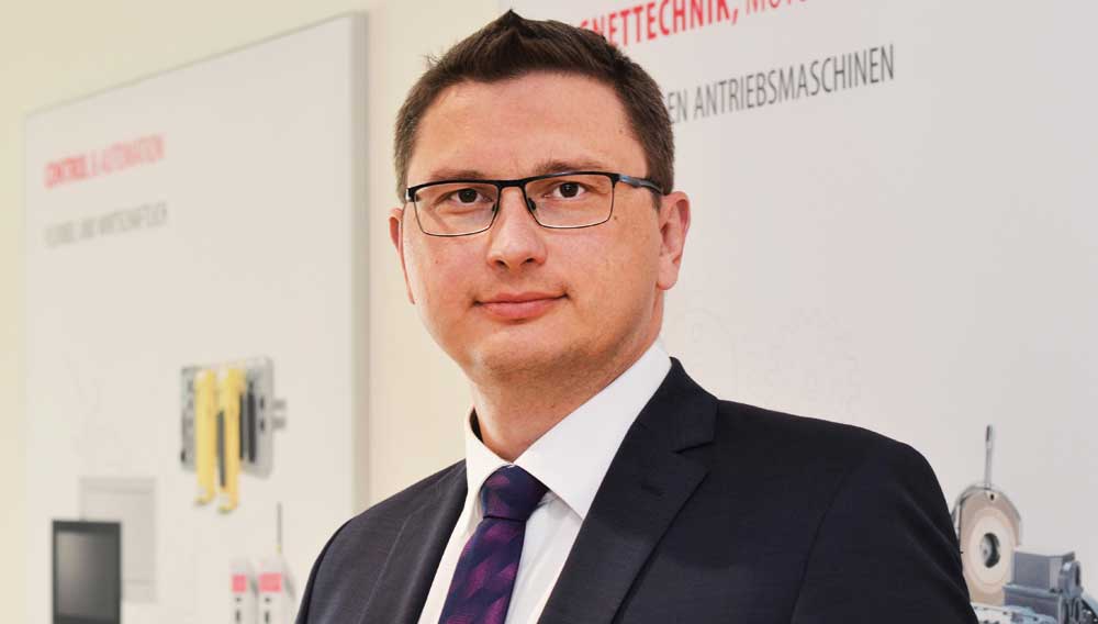 Seit April 2020 für das gesamte deutsche Vertriebsteam von KEB Automation zuständig: Viktor Stefan