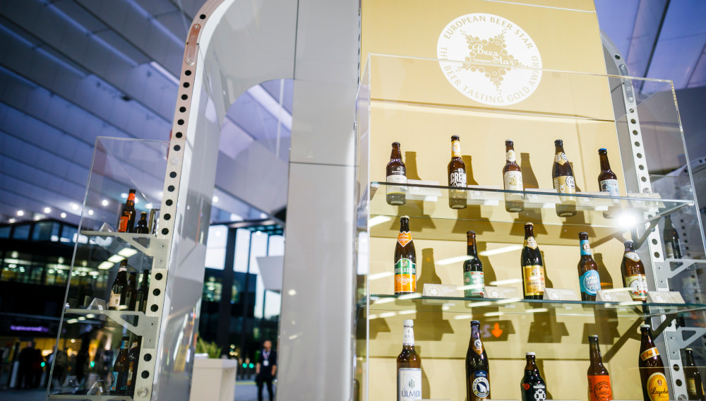 Die Auswahl zum Consumers‘ Favourite des European Beer Star 2019 (Foto: Heiko Stahl, NürnbergMesse)
