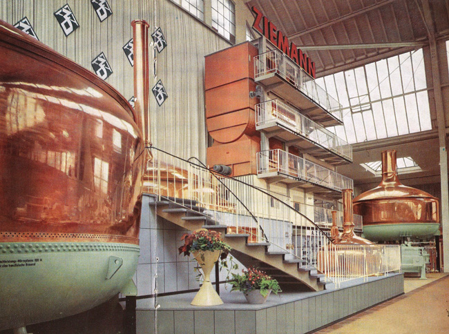 Der Ziemann-Stand auf der Interbrau 1957 (Quelle: Ziemann)