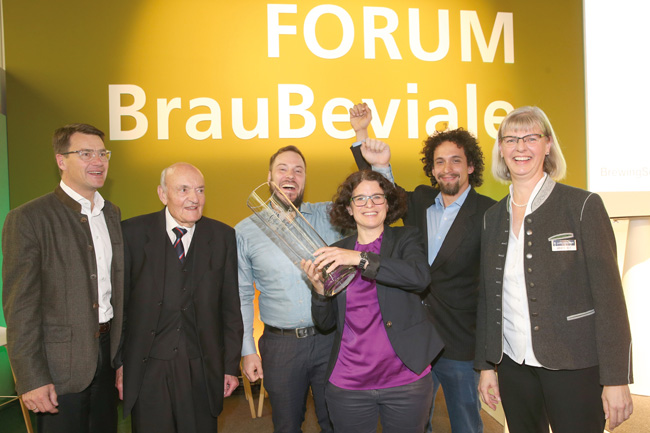 Verleihung des Ludwig-Narziß-Preises auf der BrauBeviale 2019 (Foto: NürnbergMesse/Frank Boxler)