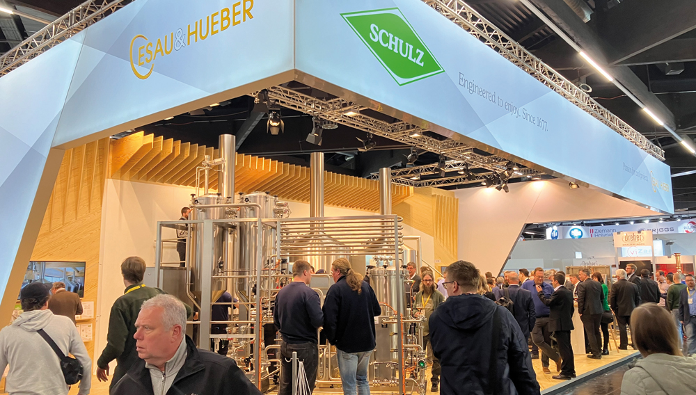 Stand von Kaspar Schulz Stand von Kaspar Schulz auf der BrauBeviale 2023