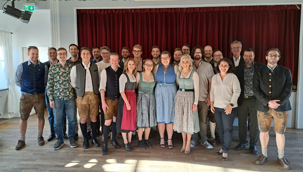 Gruppenfoto der HSWT-Absolventen 2023