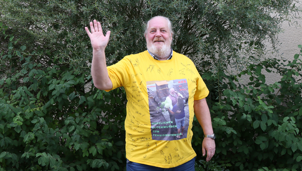 Markus Metzger verabschiedet sich aus dem Schuldienst Markus Metzger