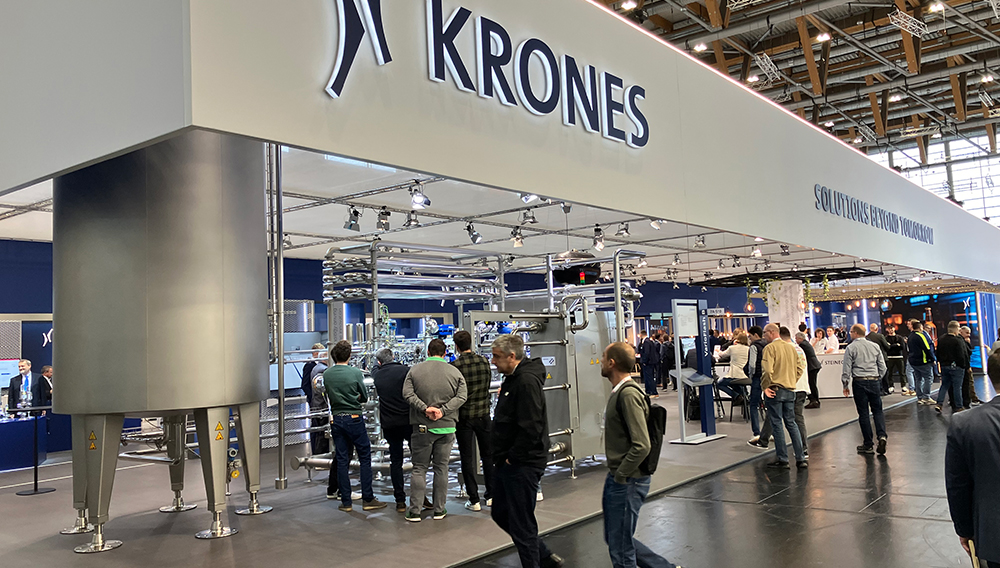 Messestand von Krones Messestand von Krones