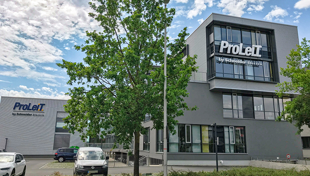 Proleit hat sich mit Schneider Electric zusammengeschlossen Proleit Firmengebäude