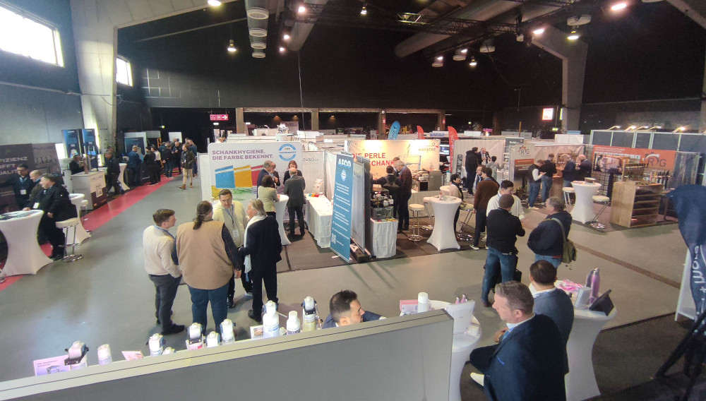 Blick in den Ausstellungsbereich Blick in den Ausstellungsbereich der Interschank 2025