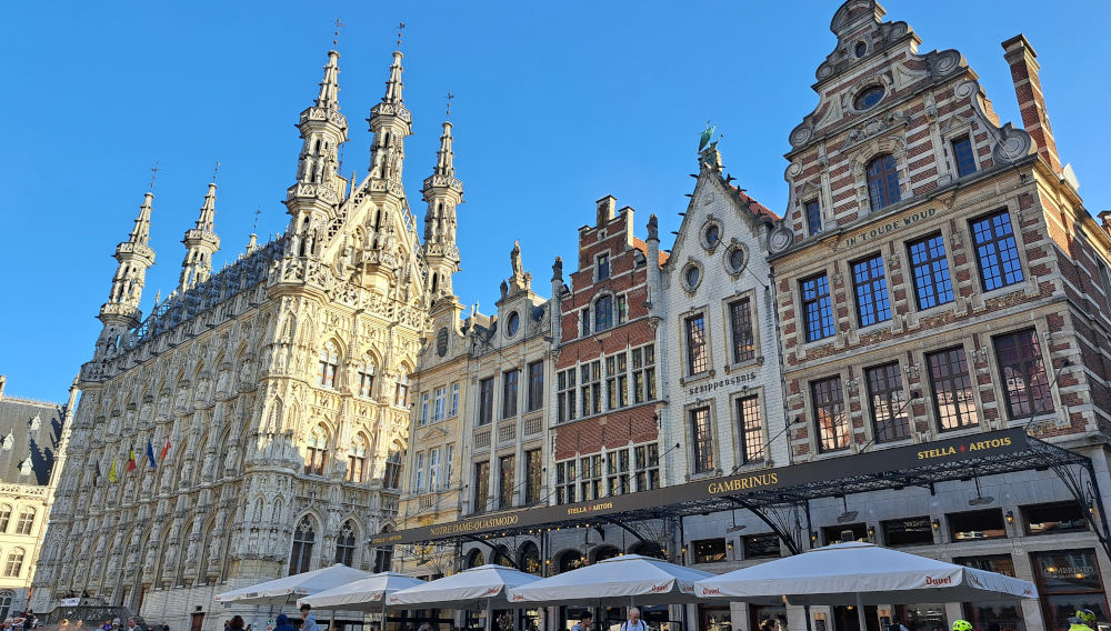 Das Rathaus von Leuven