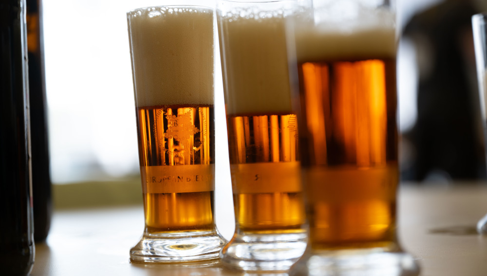 Biergläser beim European Beer Star